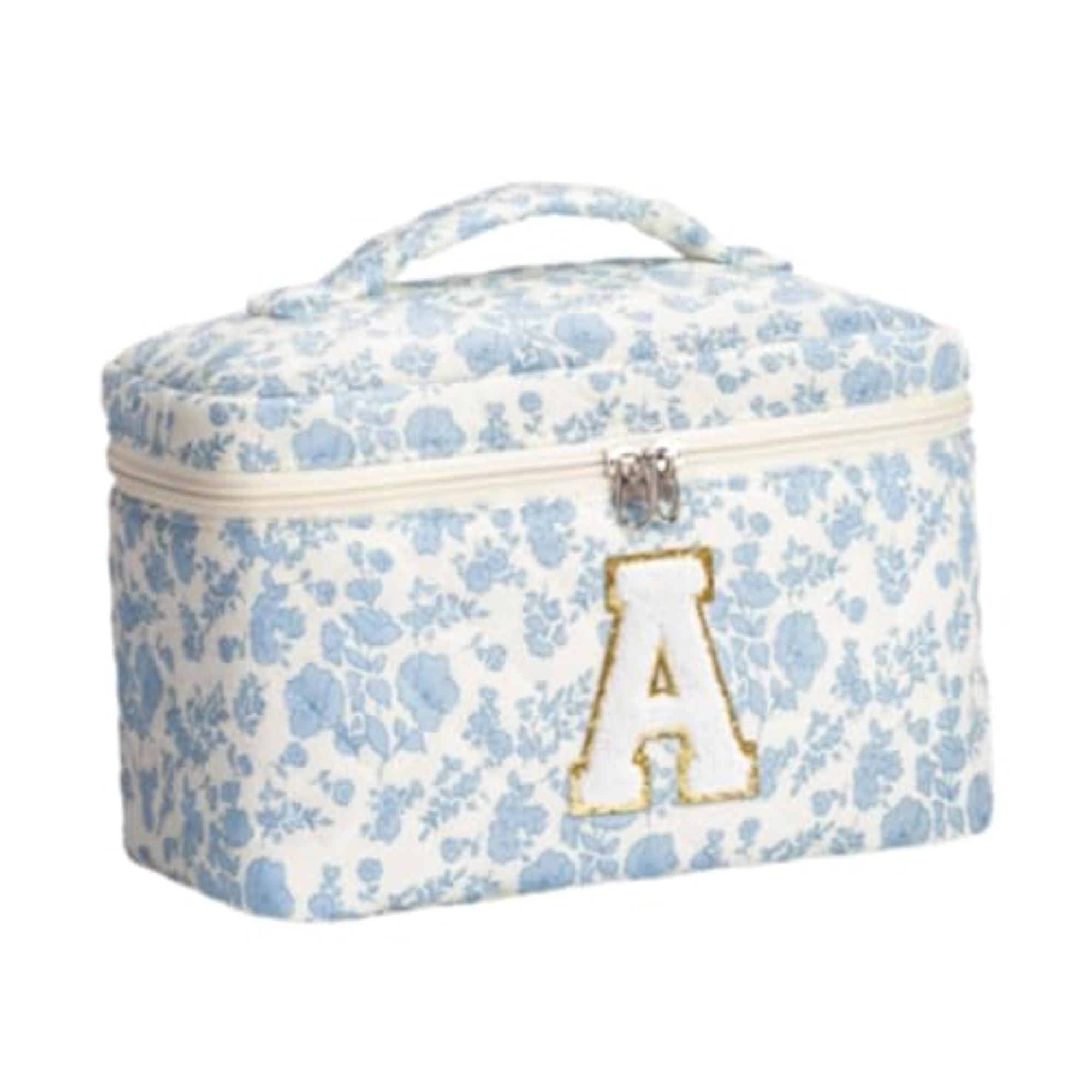 Quilted Makeup Bag for Women, Gift Idea