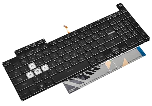 Image of KBRPARTS Replacement Backlit Keyboard for ASUS TUF A15 F15 FA507 FX507 FX507R A17 FA707 F17 FX707 & TUF Dash F15 FX517 Series Laptop with Per-Key RGB Colorful Keyboard US Layout