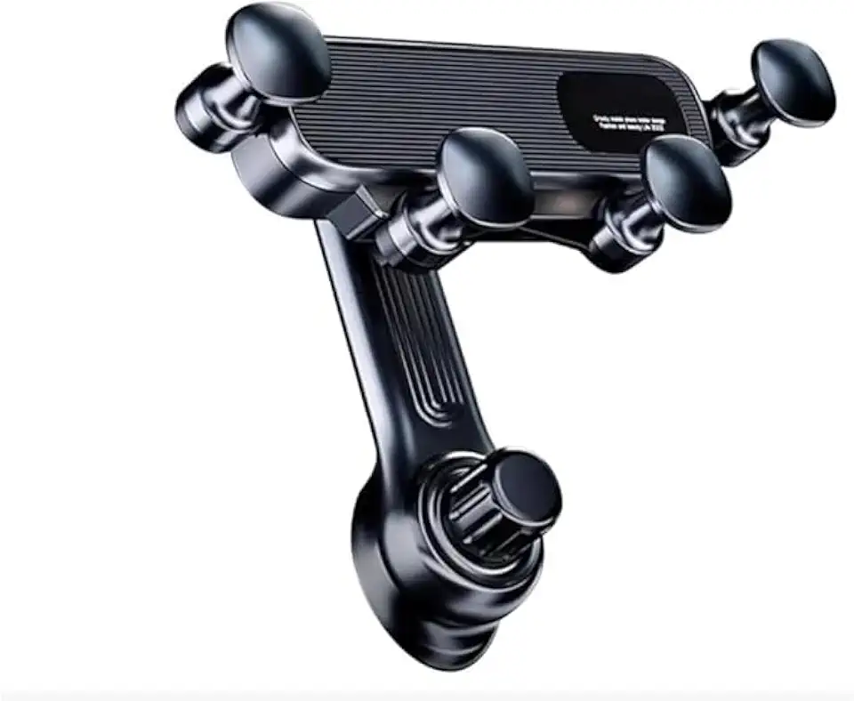 Suporte Celular Veicular Universal Premium para Saída de Ar; Rotação 360°, Antiderrapante, Compatível com GPS, Viagem, Chamadas, Aplicativos.