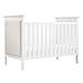DaVinci Lila 3-in-1 Convertible Crib In White with Oatmeal Finish