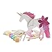 Leisure Arts - 3D Puzzle, 14 Piece kit, Wood Build It Unicorn, Wood Building Kits, DIY Wood Projects, Wooden 3D Puzzles, Wood Kits for All Ages, Wood Building Kits