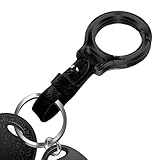 Llavero,Antipérdida Portátil Segura - Cinturón | Ideal para Escalada Senderismo Viajes Estudiantes Adolescentes Adultos Mujeres Hombres, Negro , Se référer au descriptif