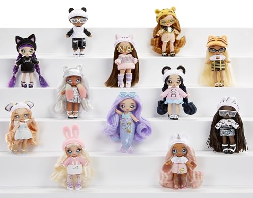 Na! Na! Na! Surprise Minis Series 3 Fashion Doll - Mystery Packaging with Confetti Surprise, Includes 4\" Small Doll, Outfit, Shoes, Poseable, Great Toy Gift for Kids Girls Boys Ages 4 5 6 7 8+ Years