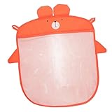 MOBUTOFU 収納 バッグ プール 浴槽 お風呂 シート 水 浴槽 シャワー プール シャワー ポータブル ポータブル 浴槽 浴槽 トレイ 収納 ネット お風呂 オーガナイザー オレンジ ポリエステル