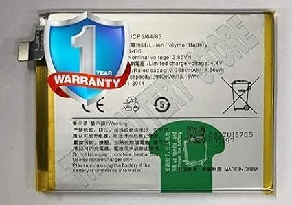Image of Original B-G6 Battery for Vivo VI S1 V1831A V1831T Battery with 1 Year warrantry ***(G0032)