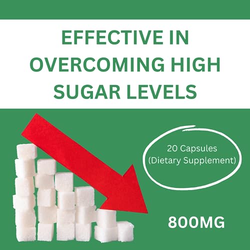 Image of Vokin Biotech Herbal Insulux Gymnema Sylvestre For Endocrine Health & Diabetes Control 800mg (20 Capsules)