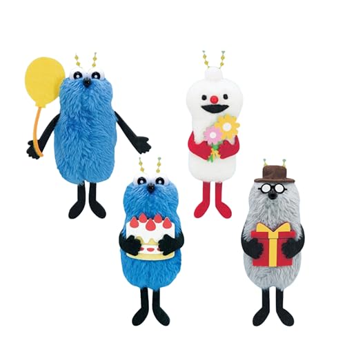 パペットスンスン ぬいぐるみマスコットBirthday 2026ver.（全４種コンプリートセット）約９cm 公式