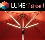Lume1 smart Bundle (4er Set) / Akku Sonnenschirmbeleuchtung mit Fernbedienung