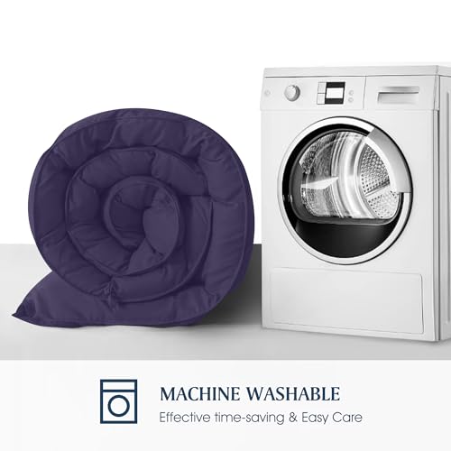 Blue Ridge Home Fashions 130161 Microfiber Light Weight Solid Down Alternative All Season Comforter thumb #5