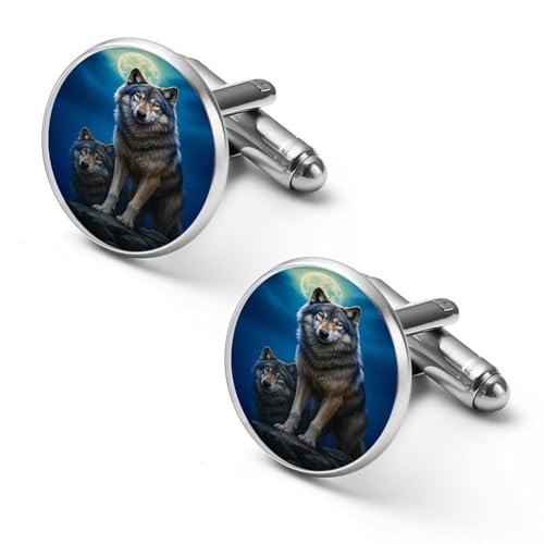 Mancuernillas redondas CASOWAT para hombre miniatura 1