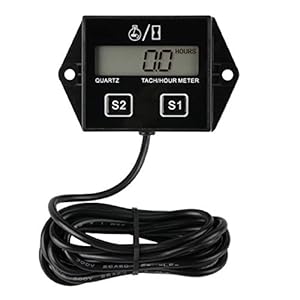 Runleader Digital Drehzahlmesser mit Wartungserinnerung