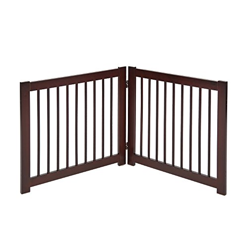 Primetime Petz 33237-E6 Extension Kit for 360 Configurable Walk Through Folding Pet Gate ,Walnut,24