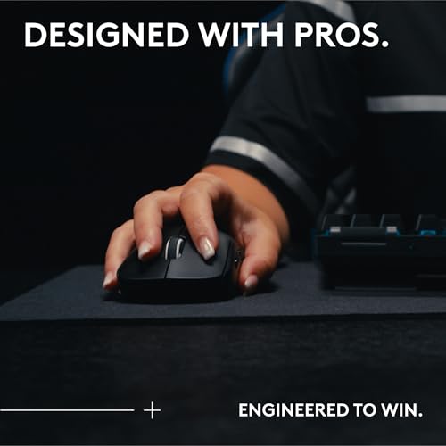 Image of Logitech G PRO X Superlight 2 SE Wireless Gaming Mouse, 60 g pro-Grade Mouse with 5 programmable Buttons, 44K DPI Sensor, 888+ IPS, 1 kHz Report Rate, USB-C Charging for PC /Mac - Black