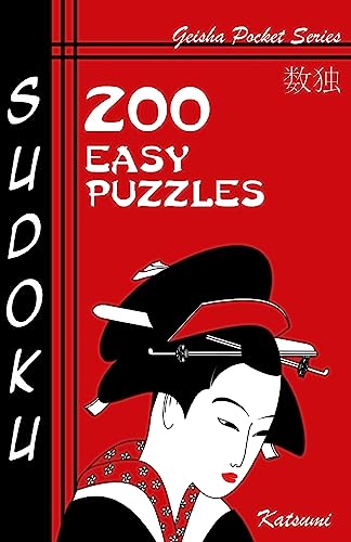 Sudoku 200 Easy Puzzles: Geisha Pocket Series Book