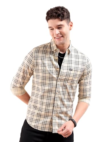 Image of THE Indian Garage CO Men's Cotton Slim Fit Shirt