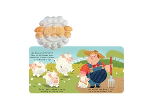 Fidgimals Little Sheep Animal Baby Book | Sensory Board Book with Pop It Fidget Toys, Perfect Sensory Toys for Toddlers I Baby Books I Your Sensory ... Books with Sensory Fidget Popper Animals) - Image 9