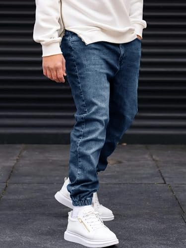 Image of Noble Monk Men Mid Rise Baggy Fit Jeans | Cargo Pocket | Streachable Jean