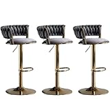 coches tres sillas atras Diseño de rueda delantera de un solo rodamiento S, rotación de 360°, material plástico, fuerte y rueda trasera que imita el diseño de la rueda del automóvil, resistencia a la presión, resistencia al desgaste, flexible y