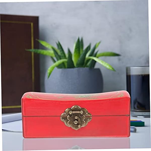 Artibetter 5Pcs Box Organizer With Lid Jewlrey Orgainzer Contenitore Di Monili Vintage Cassa Monili Orecchino Box Organizer Scatola Di Immagazzinaggio Gingillo Scatola Di Legno Decorare