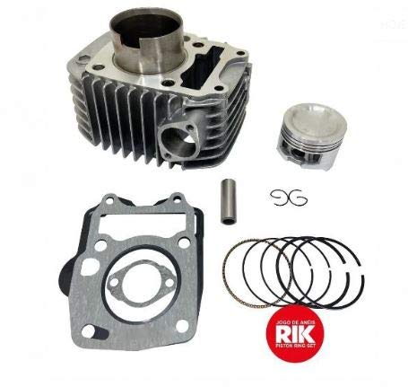Kit Cilindro Motor Pistão Anéis e junta Biz 125 2005 A 2008
