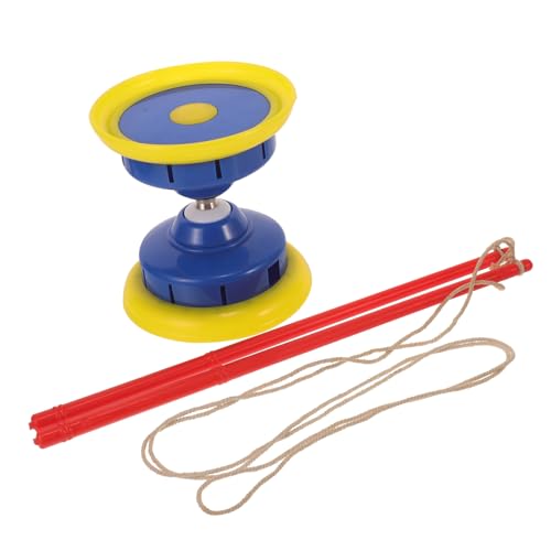 WHAMVOX Beginner-Friendly Diabolo Toy 3 Bearings Chinese Juggling Toy Safe for Boys and Girls Adults Seniors Fun Exercise Random