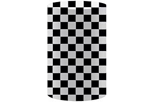 Ittsmnt Checkered Cylinder Pedestal Covers Checkered Banner