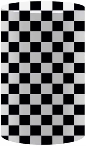 Cubiertas de pedestal de bandera a cuadros blancos y negros para decoración de fiestas, fundas de pedestal con bandera a cuadros, baby shower,