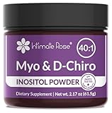 Intimate Rose Inositol Supplement for Women Powder - Myo-inositol & D-Chiro Inositol Powder - Hormonal Balance & Healthy Ovarian Function Support for Women - Ideal 40:1 Ratio - Made in USA