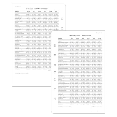 FranklinCovey - 7 Habits Two Page Per Day Ring-Bound Planner (Classic, Jul 2024 - Jun 2025)