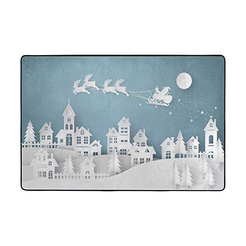 Tapis de sol Père Noël pour décorer la chambre et le salon en fête