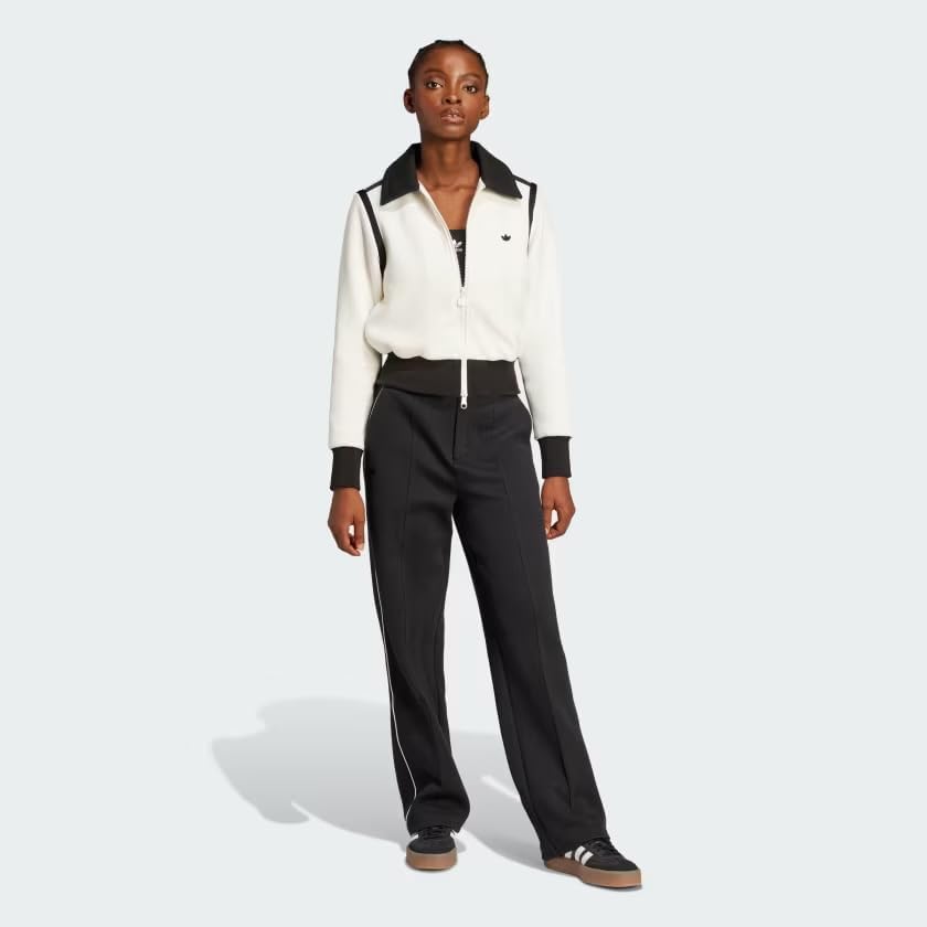 adidas Originals Women's Originals Premium Tailored Pants, Black, Sz 2 US