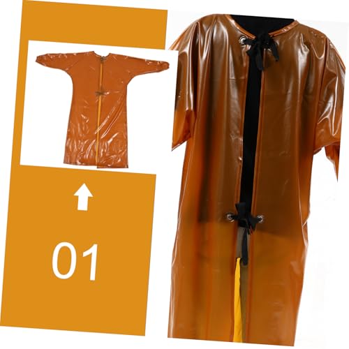 Blouse de laboratoire imperméable WOONEKY avec poignets élastiques