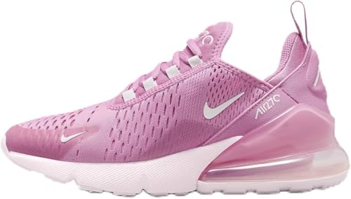 Nike Air Max 270 Big Kids' Shoes (HQ1553-646, Magic Flamingo/Pink Foam) Size 6.5