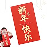Rote Umschläge Für Chinesisches Neujahr - Traditionelle Riesige Goldene Schriftzeichen Zur Feiertagsdekoration,Neujahrsumschläge Rote Taschen,Für Hochzeit Party Bedarf Und Familie Festlichkeiten