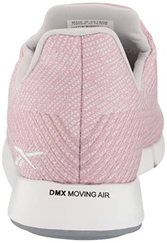 Reebok Women's DailyFit DMX Slip On Walking Shoe, Infused Lilac/Pure Grey/White, 9 US Women