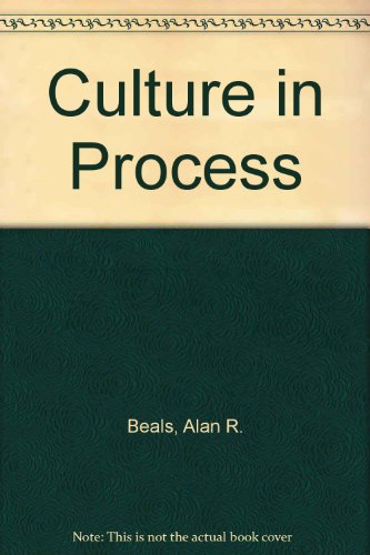 Culture in Process 0030428068 Book Cover