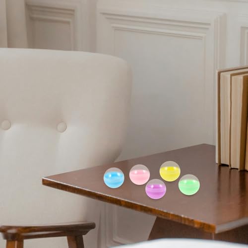 Gadpiparty Cápsula Redonda Colorida 50 Peças Caixa De Máquinas De Venda Automática Vazia Brinquedo D