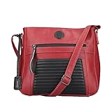 Obermaterial: Synthetik Rieker Damen H1481 Umhängetasche, Rot