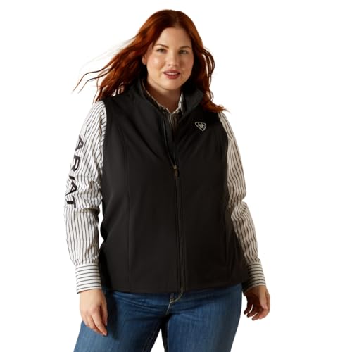 ARIAT Colete feminino softshell com logotipo