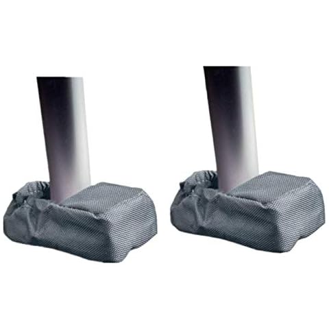 Walker Ski Glide Cover - Universal Replacement Feet Coaster Cap for Folding Walker, 1.2"W x 3.15"L, 2 Counts Cover