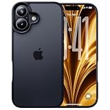 CASEKOO Armor Shockproof Designed for iPhone 17 Case [16FT Military Grade Protection] Matte Finish Protective Phone Case Anti-Fingerprint Thin Slim Hard Cover for iPhone 17 - Black