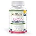 Athena - Biotin High Potency 10,000mcg - 90 Vegetable Softgels Capsules - Supports Healthy Hair, Skin and Strong Nails - Supports Hair Growth - Suitable for Vegetarians