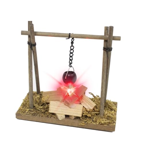 Miniatur Wichtel Zubehör Lagerfeuer Krippe Mit...