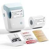 NIIMBOT B1Pro Label Maker, 300DPI HD Sticker Printer for Photo,Light Blue