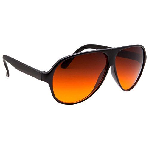 Grinderpunch Blue Blocking Plastic Aviator Sunglasses Great For Driving Glossy #TOP4