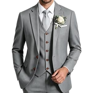 Mens Summer Linen Suit Groomsmen Beach Wedding Tuxedo Suit Prom Dresswear