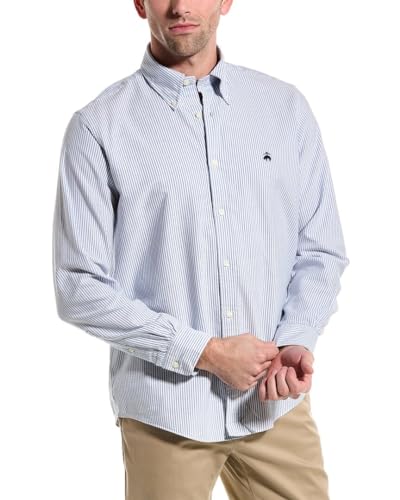 Image of Brooks Brothers Men's Non-Iron Long Sleeve Button Down Sport Shirt