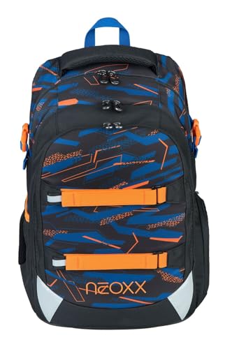 Sac à dos scolaire recyclé neoxx ACTIVE Pro avec bretelles rembourrées