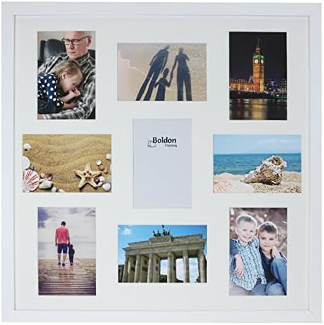 8/9/10/12/16/20 Photos Large Multi Picture Frame Collage Aperture Decor Memories-20 Aperture-Black