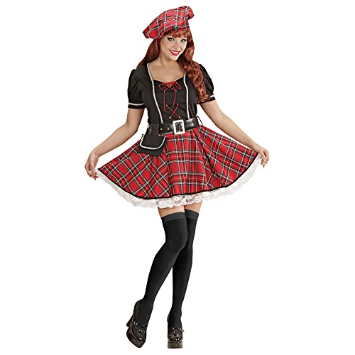 W WIDMANN MILANO Party Fashion - disfarce tartan, vestido, saia tartan, saia escocesa, Escócia, disfarces